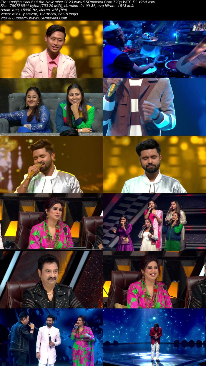 Indian Idol S14 5th November 2023 720p 480p WEB-DL x264 300MB Download