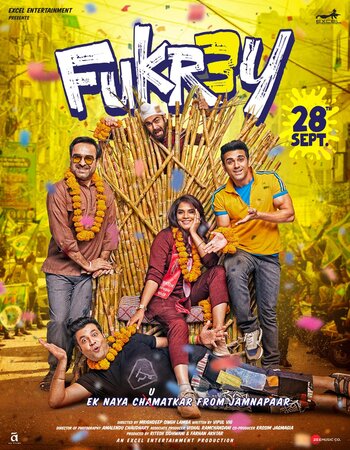 Fukrey 3 2023 AMZN Hindi (ORG 5.1) 720p 1080p WEB-DL x264 ESubs