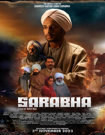 Sarabha 2023 Punjabi 1080p 720p 480p DVDScr x264 ESubs Full Movie Download