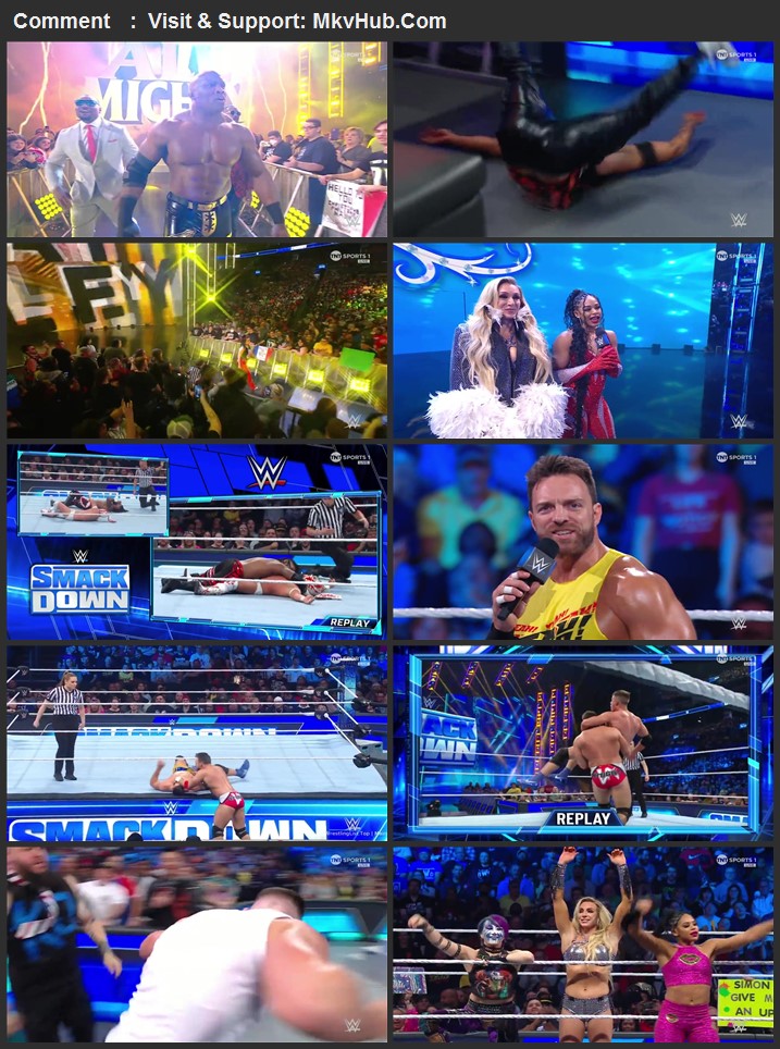 WWE Friday Night SmackDown 10th November 2023 720p WEBRip x264 900MB Download