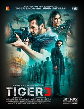 Tiger 3 2023 Hindi 720p 1080p HQ Pre-DVDRip Download