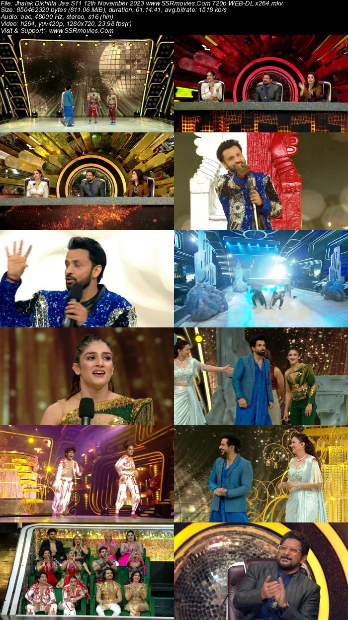 Jhalak Dikhhla Jaa S11 12th November 2023 720p 480p WEB-DL x264 300MB Download