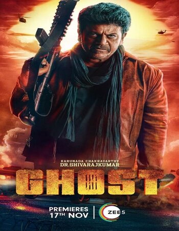 Ghost 2023 Dual Audio [Hindi (Cleaned) – Kannada ORG] 720p WEB-DL x264 AAC