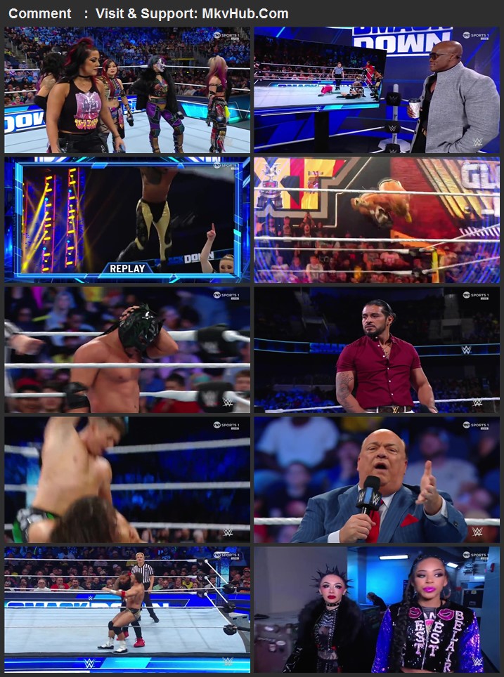 WWE Friday Night SmackDown 17th November 2023 720p WEBRip x264 950MB Download