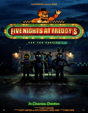 Five Nights at Freddys 2023 Dual Audio [Hindi-English] ORG 720p 1080p WEB-DL x264 ESubs