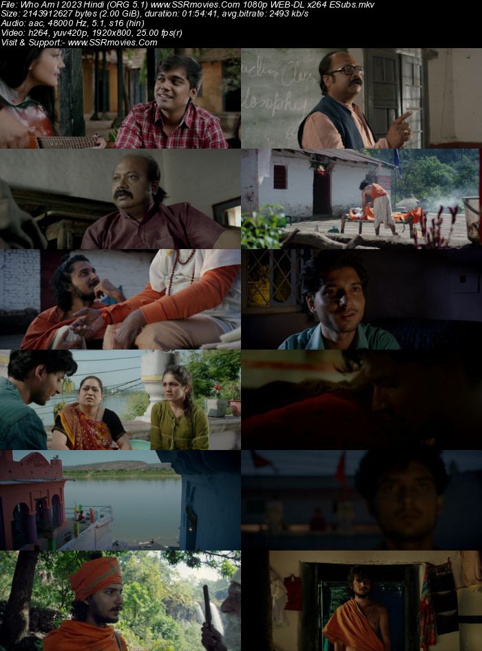 Who Am I 2023 Hindi (ORG 5.1) 1080p 720p 480p WEB-DL x264 ESubs Full Movie Download