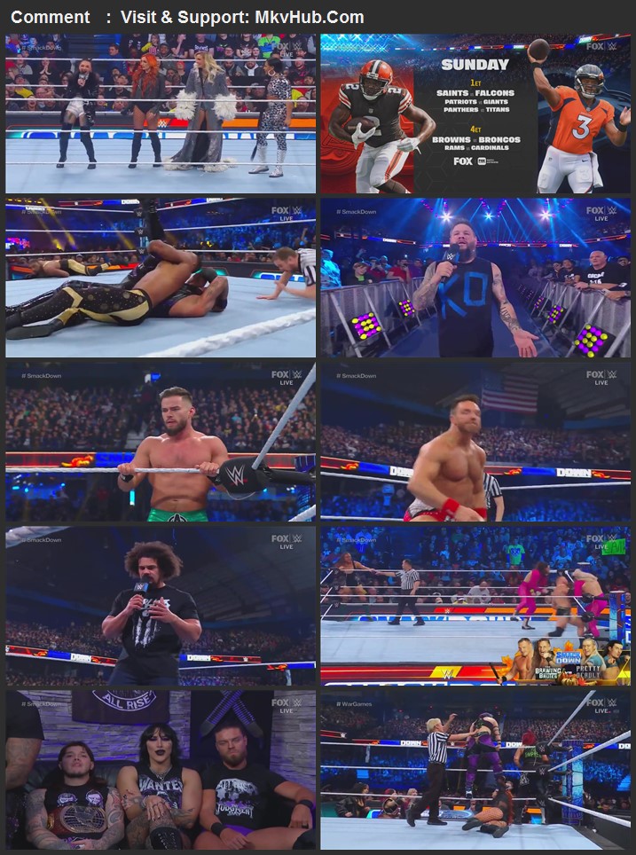 WWE Friday Night SmackDown 24th November 2023 720p WEBRip x264 1GB Download