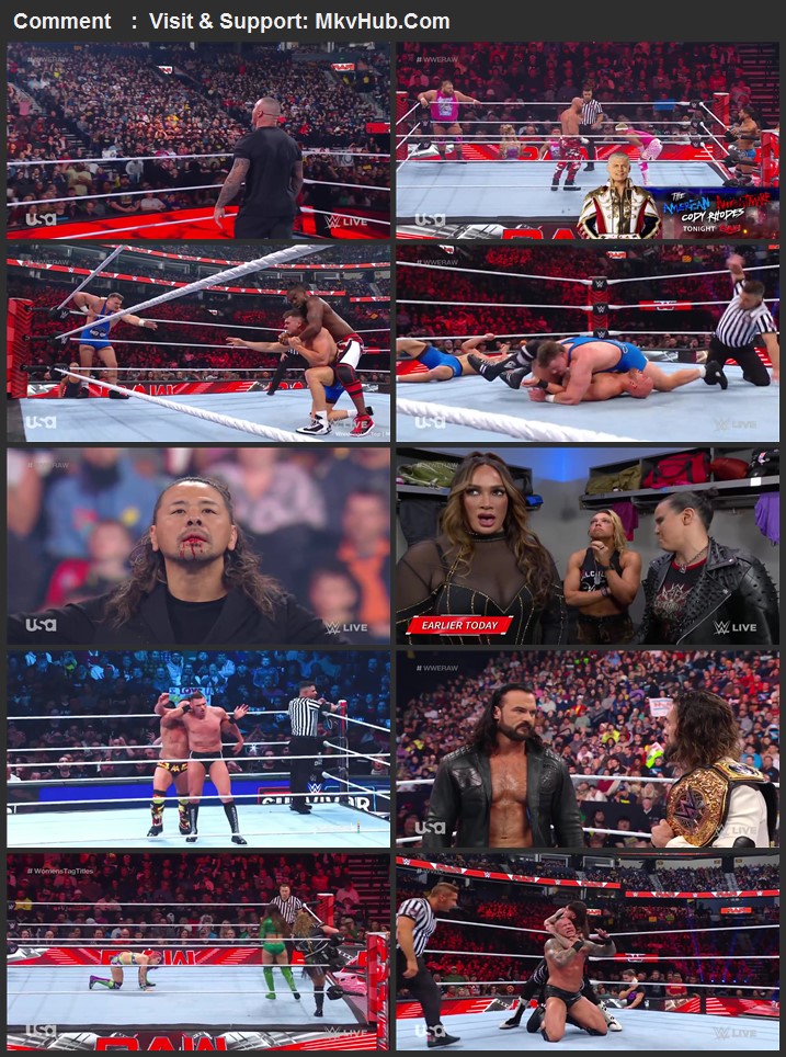 WWE Monday Night Raw 27th November 2023 720p WEBRip x264 1.5GB Download