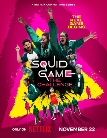 Squid Game: The Challenge 2023– Dual Audio Hindi (ORG 5.1) 1080p 720p 480p WEB-DL x264 ESubs Full Movie Download
