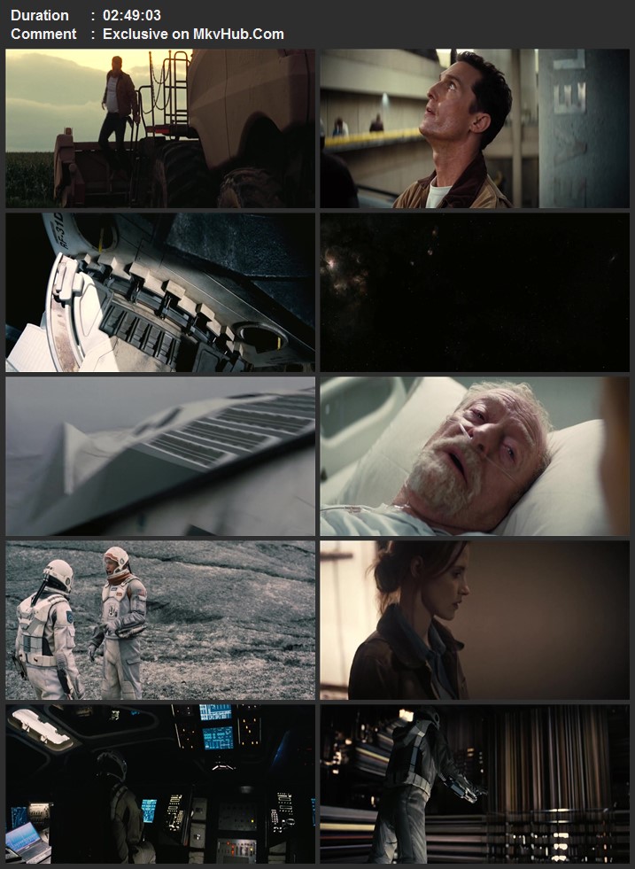 Interstellar 2014 English 720p 1080p BluRay x264 ESubs Download