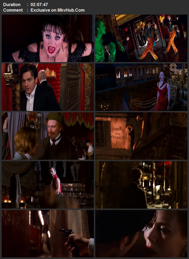 Moulin Rouge! 2001 English 720p 1080p BluRay x264 ESubs Download