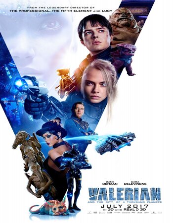Valerian and the City of a Thousand Planets 2017 English 720p 1080p BluRay x264 ESubs Download
