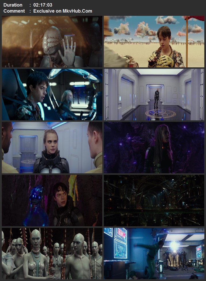 Valerian and the City of a Thousand Planets 2017 English 720p 1080p BluRay x264 ESubs Download