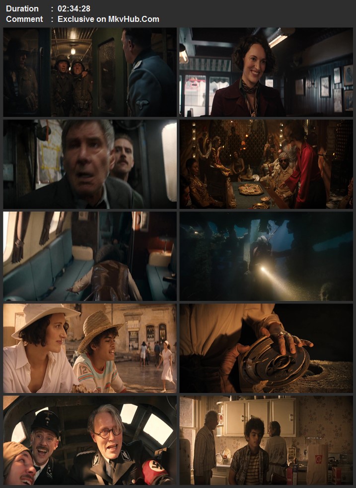 Indiana Jones and the Dial of Destiny 2023 Dual Audio [Hindi-English] 720p 1080p WEB-DL x264 ESubs Download