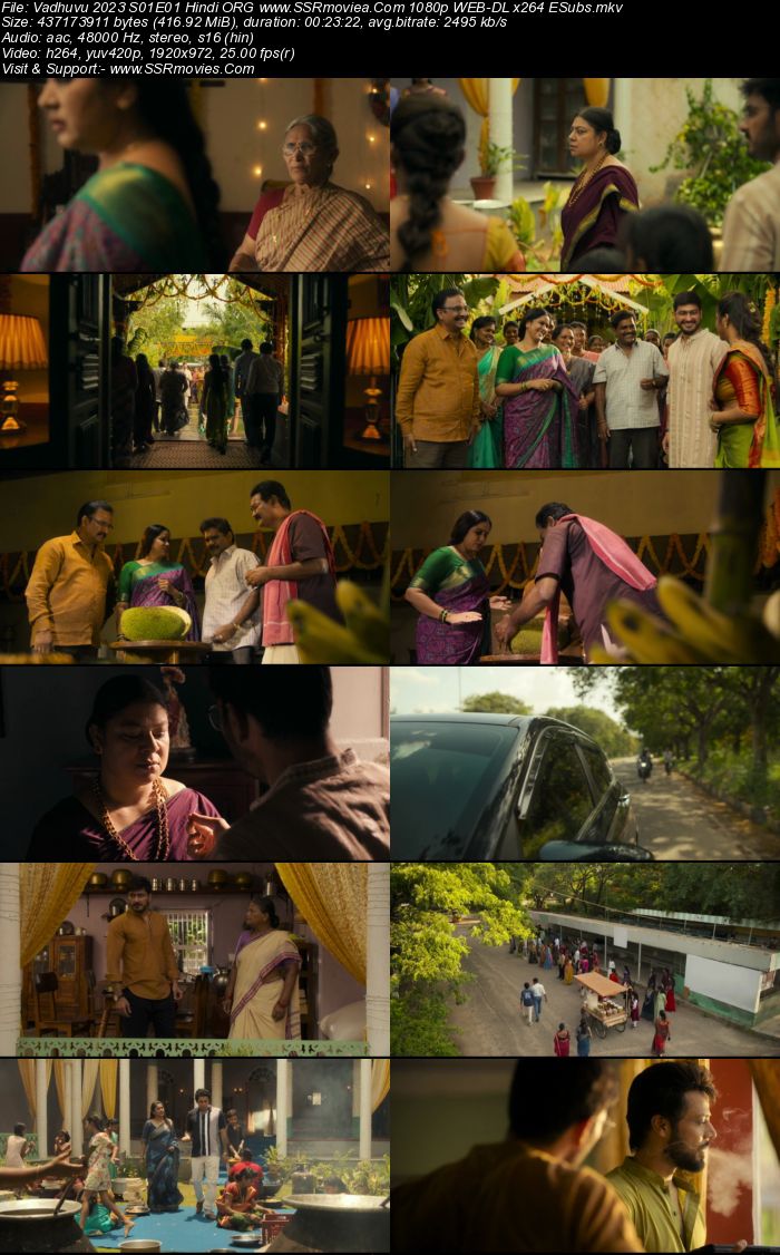 Vadhuvu 2023 S01 Complete Hindi ORG 1080p 720p 480p WEB-DL x264 ESubs Download