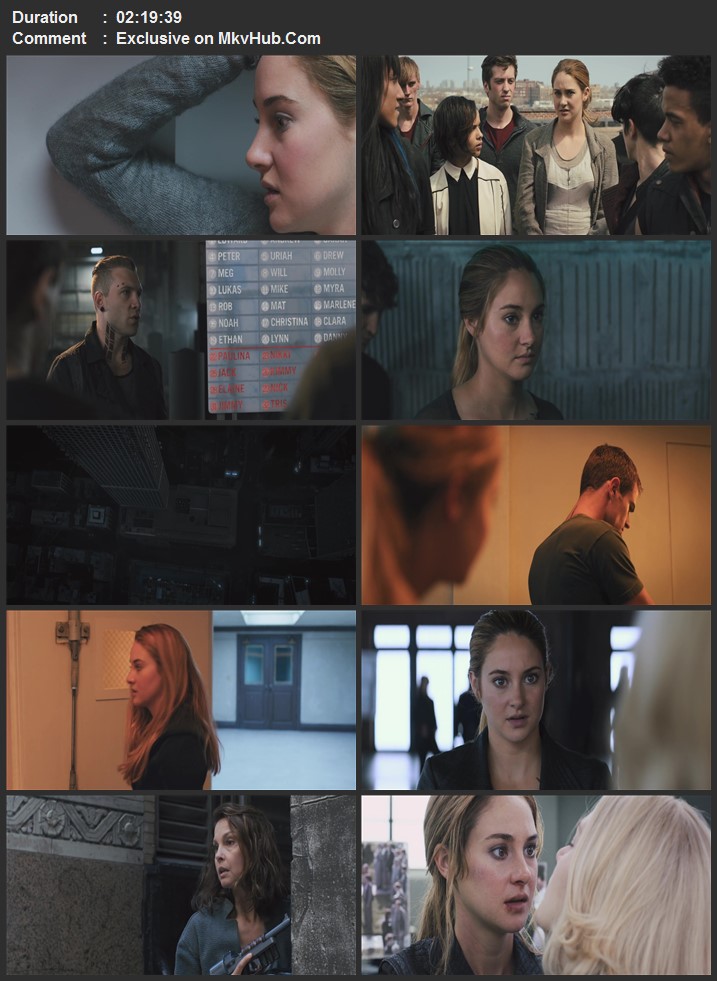 Divergent 2014 English 720p 1080p BluRay x264 ESubs Download