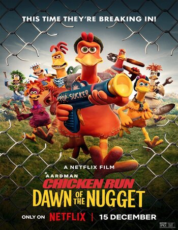 Chicken Run: Dawn of the Nugget 2023 Dual Audio Hindi (ORG 5.1) 1080p 720p 480p WEB-DL x264 ESubs Full Movie Download