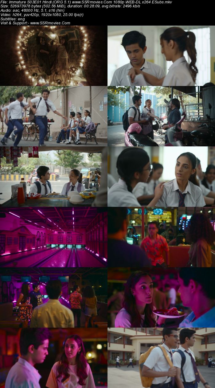 Immature 2023 S03 Complete Hindi (ORG 5.1) 1080p 720p 480p WEB-DL x264 ESubs Download