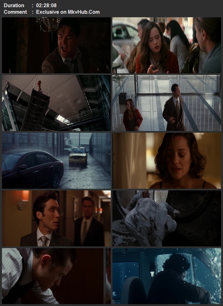 Inception 2010 English 720p 1080p BluRay x264 ESubs Download