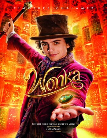 Wonka 2023 V2 Dual Audio Hindi (HQ-Dub) 1080p 720p 480p HDTS x264 ESubs Full Movie Download