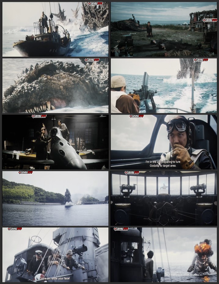 Godzilla Minus One 2023 Hindi (HQ-Dub) 1080p 720p 480p HDTS x264 ESubs Full Movie Download