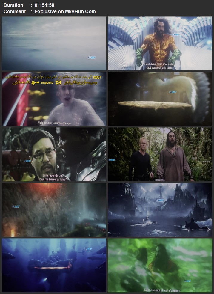 Aquaman and the Lost Kingdom 2023 English 720p 1080p HDCAM x264 ESubs Download