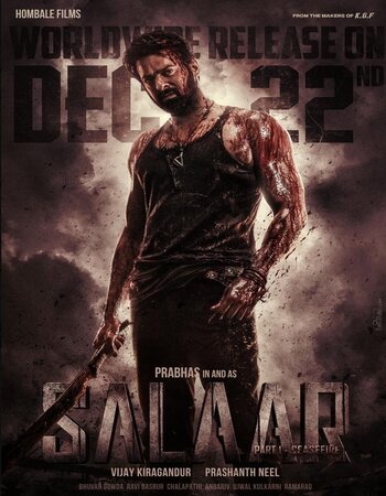 Salaar 2023 V2 Dual Audio Hindi 1080p 720p 480p HQ DVDScr x264 Full Movie Download