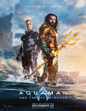 Aquaman and the Lost Kingdom 2023 Dual Audio [Hindi (Cleaned) - English (Cleaned)] 720p 1080p HDTS x264 ESubs Download