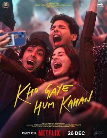 Kho Gaye Hum Kahan 2023 NF Hindi (ORG 5.1) 1080p 720p 480p WEB-DL x264 ESubs Full Movie Download