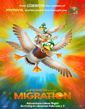 Migration 2023 Dual Audio Hindi (HQ-Dub) 1080p 720p 480p HDTS x264 ESubs Full Movie Download