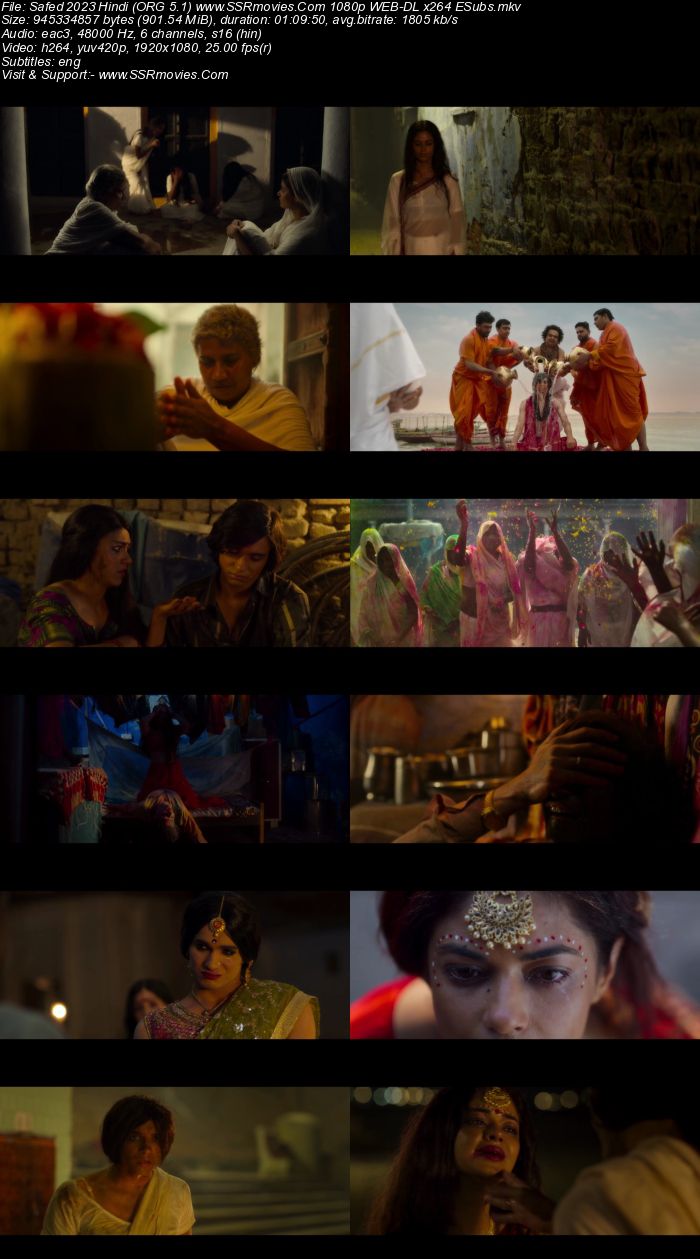 Safed 2023 Hindi ORG 1080p 720p 480p WEB-DL x264 ESubs Full Movie Download