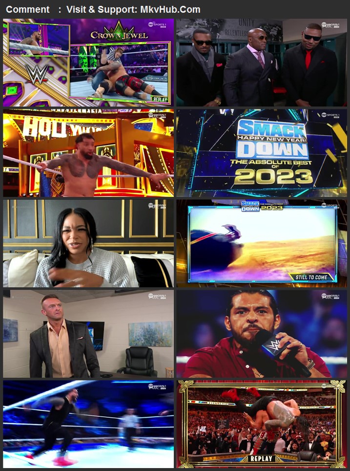 WWE Friday Night SmackDown 29th December 2023 720p WEBRip x264 950MB Download