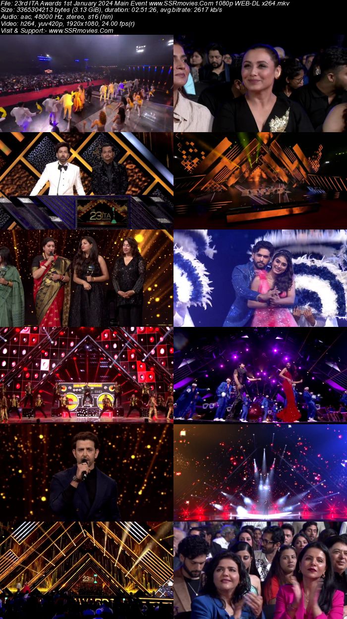 23rd ITA Awards 1st January 2024 (Main Event) Hindi 1080p 720p 480p WEB-DL x264 Download