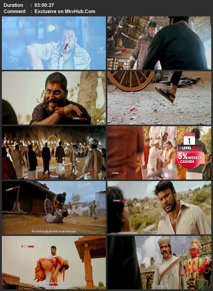 Kaatera 2023 [Hindi-Kannada] 720p 1080p HDTS x264 ESubs Download