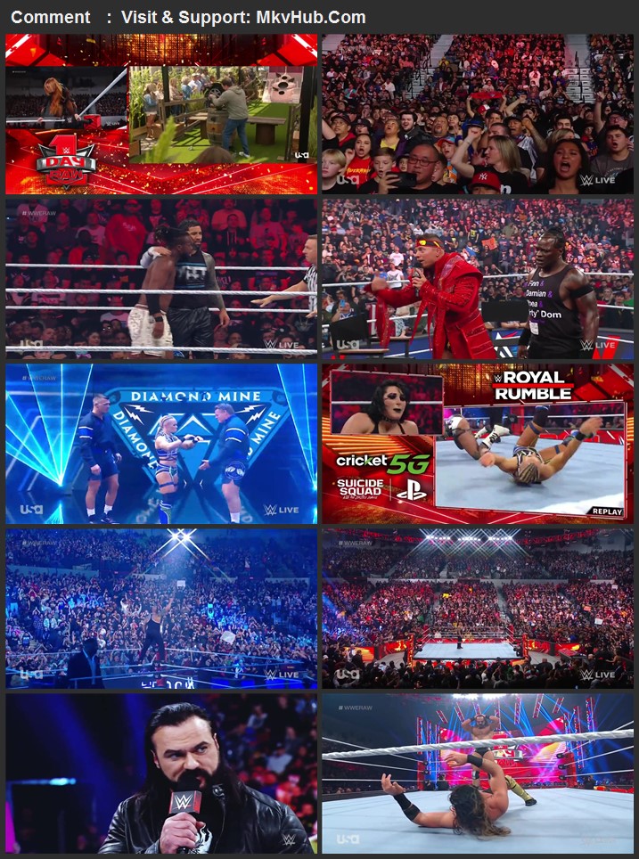 WWE Monday Night Raw 1st January 2024 720p WEBRip x264 1.6GB Download