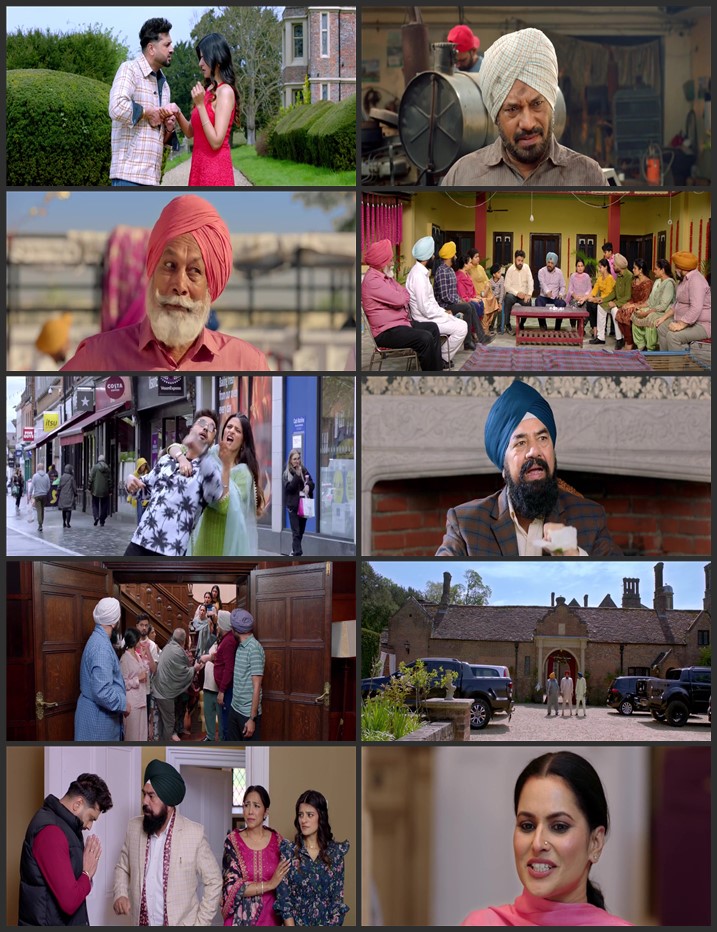 Bina Band Chal England 2023 Punjabi ORG 1080p 720p 480p WEB-DL x264 ESubs Full Movie Download