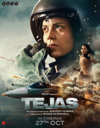 Tejas 2023 Hindi (ORG 5.1) 1080p 720p 480p WEB-DL x264 Full Movie Download