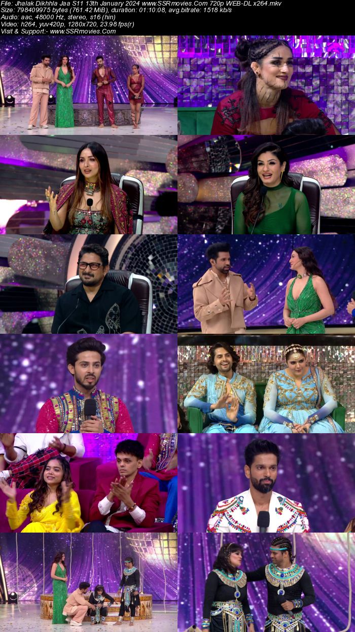 Jhalak Dikhhla Jaa S11 13th January 2024 720p 480p WEB-DL x264 300MB Download