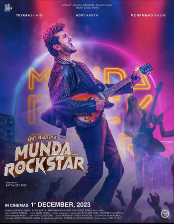 Munda Rockstar 2023 Punjabi 1080p 720p 480p DVDScr x264 ESubs Full Movie Download