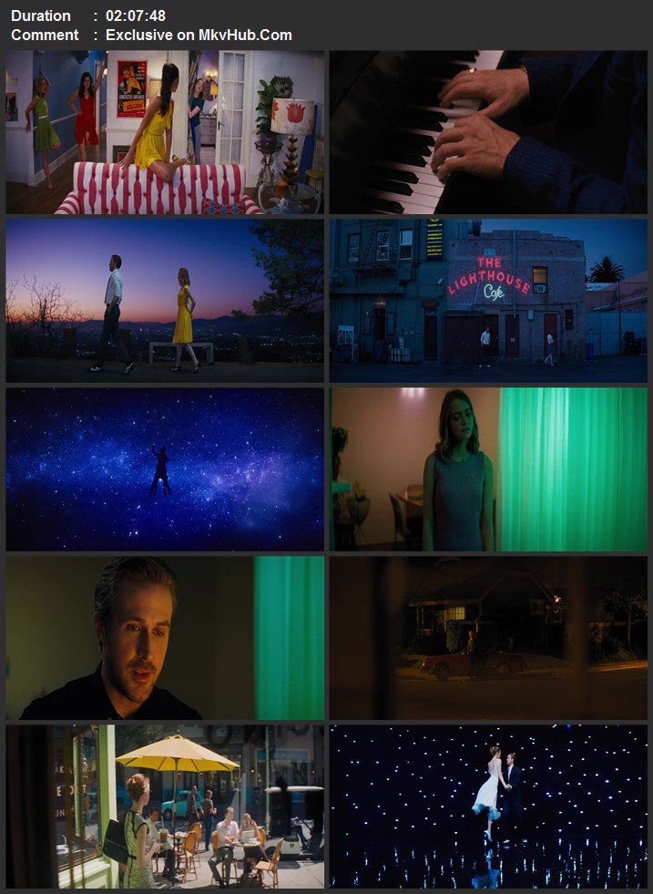 La La Land 2016 English 720p 1080p BluRay x264 ESubs Download