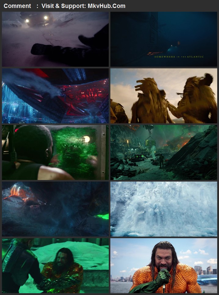 Aquaman and the Lost Kingdom 2023 English 720p 1080p WEB-DL 6CH ESubs Download