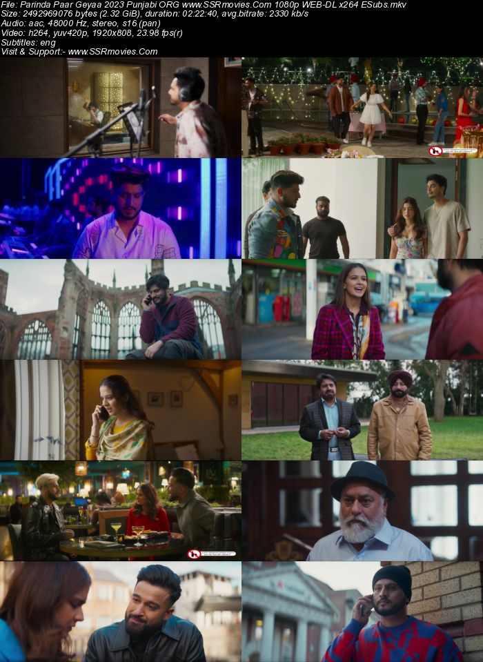 Parinda Paar Geyaa 2023 Punjabi ORG 1080p 720p 480p WEB-DL x264 ESubs Full Movie Download