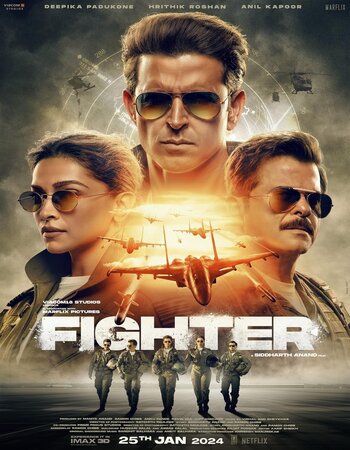 Fighter 2024 Hindi 720p 1080p Pre-DVDRip x264 ESubs Download