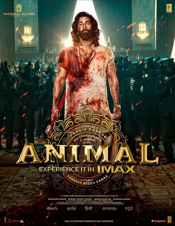 Animal 2023 NF Hindi (ORG 5.1) 1080p 720p 480p WEB-DL x264 ESubs Full Movie Download