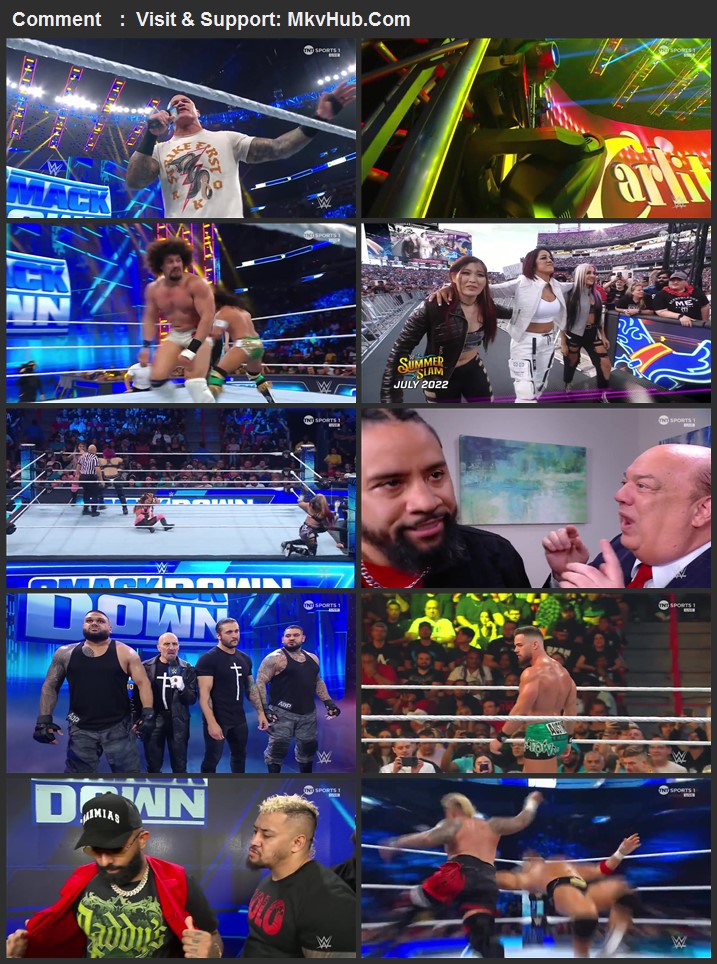 WWE Friday Night SmackDown 26th January 2024 720p WEBRip x264 950MB Download