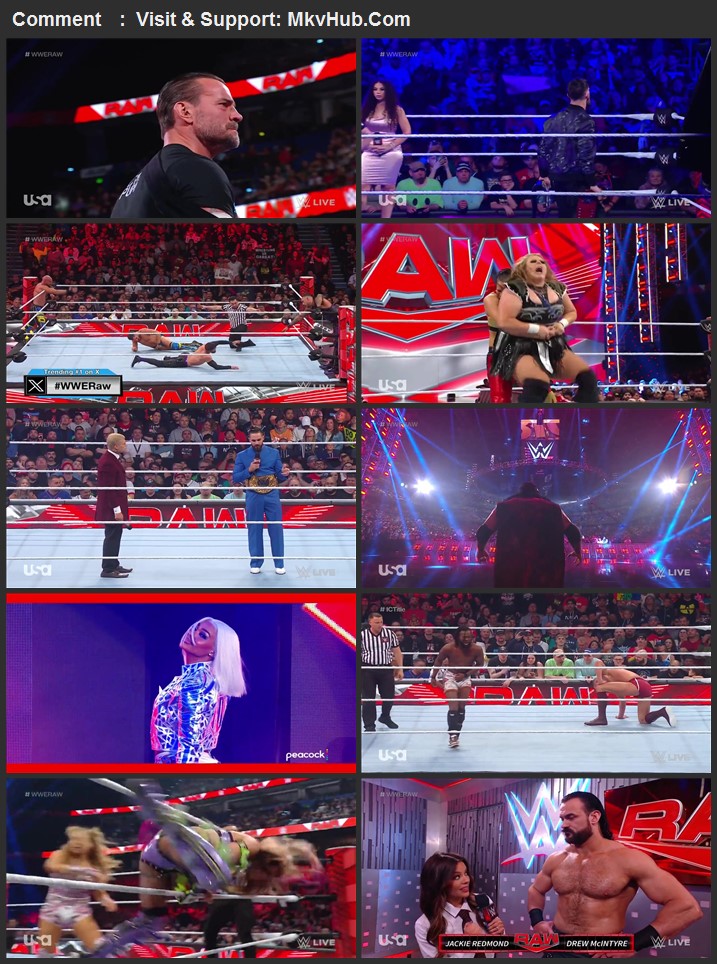 WWE Monday Night Raw 29th January 2024 720p WEBRip x264 1.5GB Download