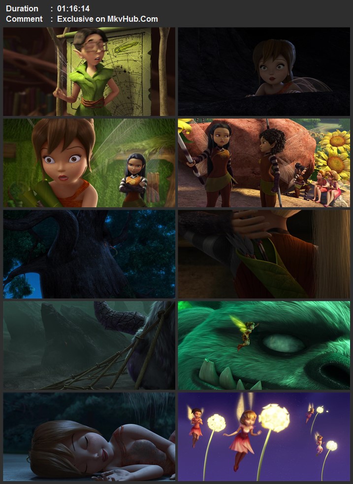 Tinker Bell and the Legend of the NeverBeast 2014 English 720p 1080p BluRay x264 ESubs Download