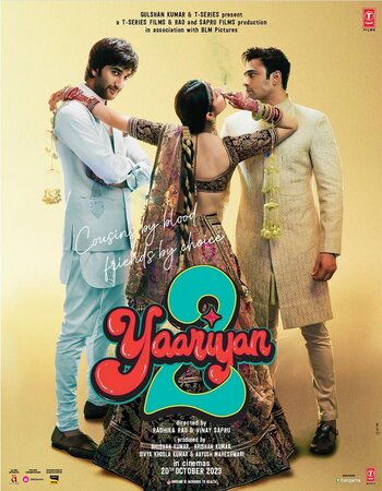 Yaariyan 2 2023 Hindi (ORG 2.0) 1080p 720p 480p HDTV x264 ESubs Full Movie Download