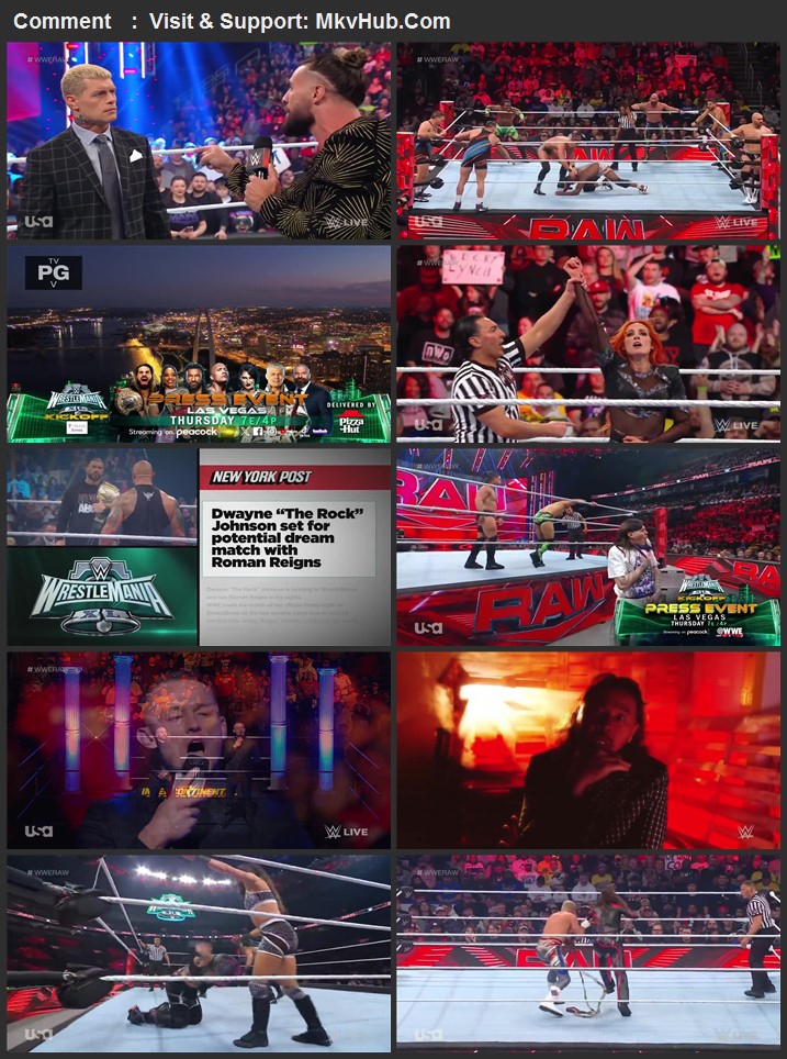 WWE Monday Night Raw 5th February 2024 720p WEBRip x264 1.4GB Download