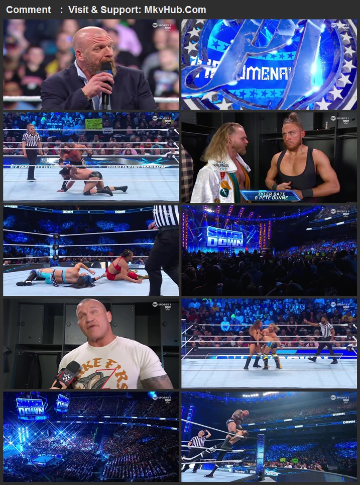 WWE Friday Night SmackDown 9th February 2024 720p WEBRip x264 1GB Download